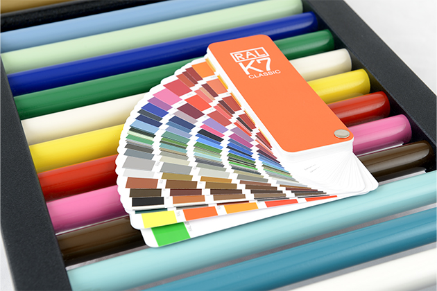 Полотенцесушители в ярких и пастельных цветах RAL Полотенцесушители в ярких и пастельных цветах RAL