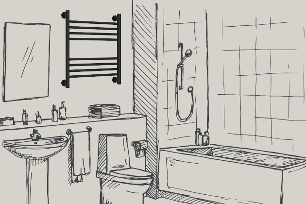 Где не стоит размещать полотенцесушитель Где не стоит размещать полотенцесушитель